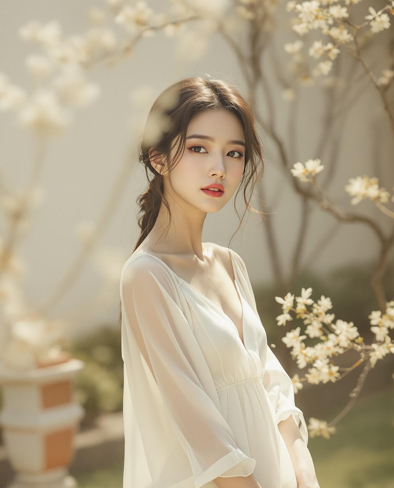 cosplay福利 - 古风庭院汉服摄影 - 主图